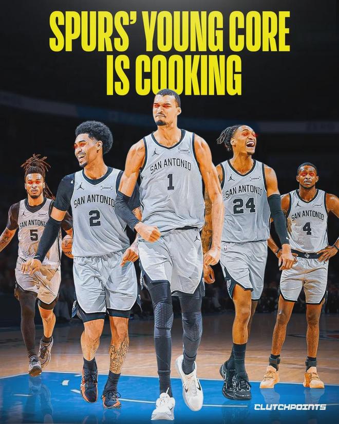 文班亚马39+11率队掀翻绿军 马刺豪取5连胜冲击西